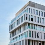 Securing Office Buildings - The façade of a class A office tower - best practices for commercial building security