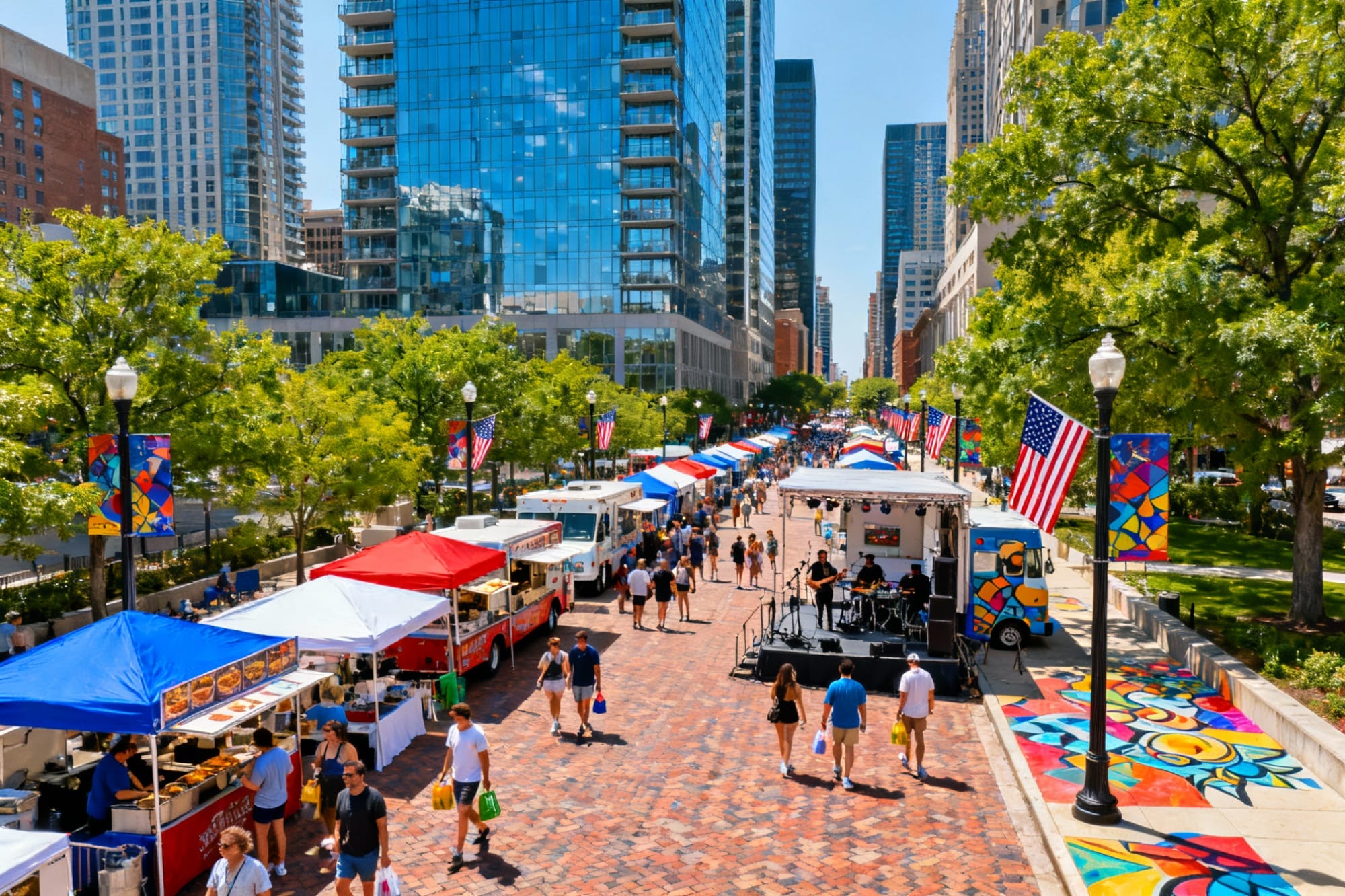 Rooftop Access Control for securing public events